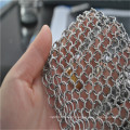 1.2mm stainless steel chainmail scrubber/stainless steel scourer/metal chainmail mesh